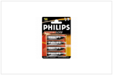 Philips - Pila AA Alcalina  (blister x 4)