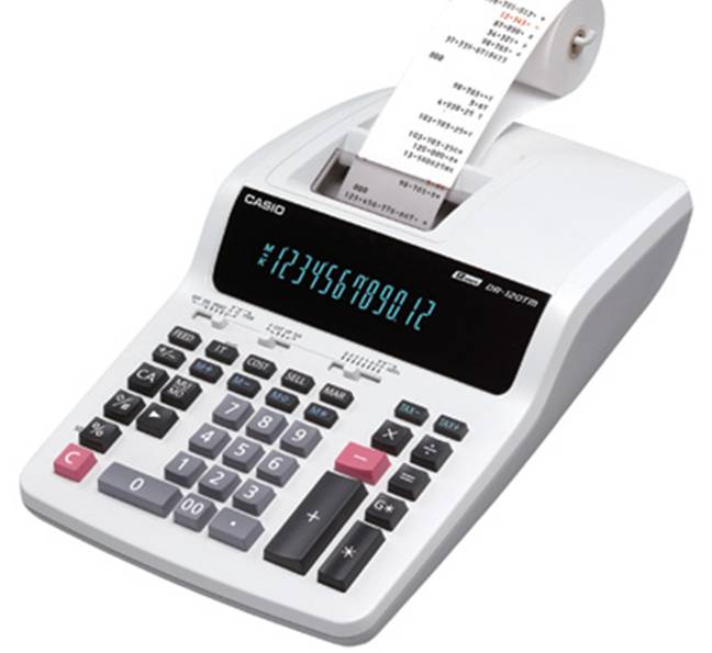 Casio dr 120tm